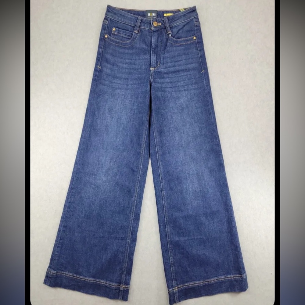 Anthropologie Maeve “The Jada” wide leg jeans